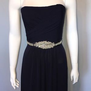 Navy Blue Bridal Belt